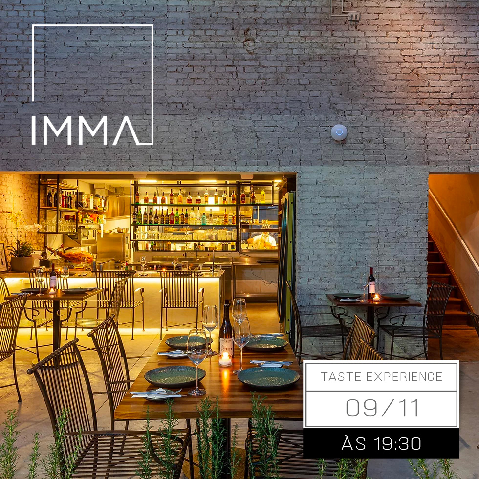 Imma Restaurante Taste Experience em 09/11